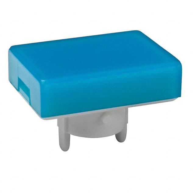 AT4021GG CAP PUSHBUTTON RECTANGULAR BLUE