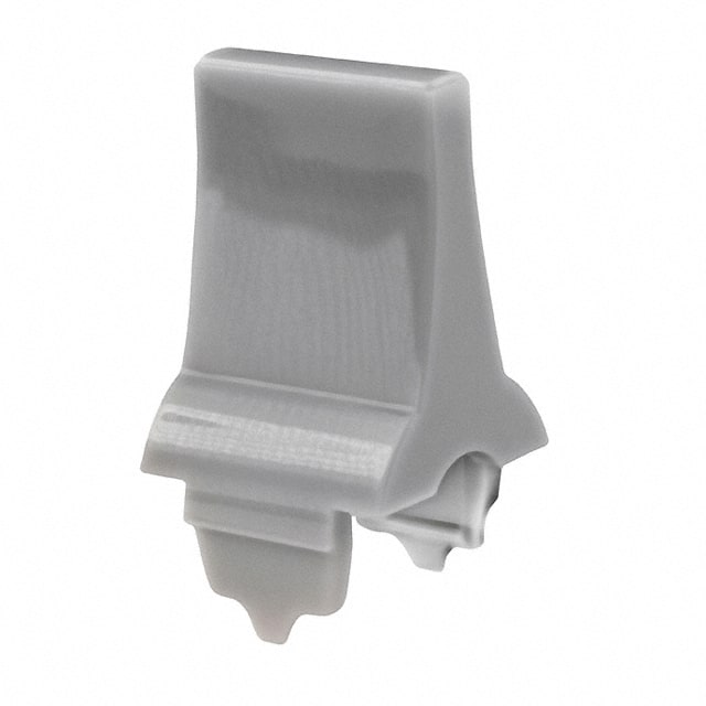 AT436H CAP ROCKER RECTANGULAR GRAY