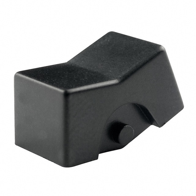 AT448A CAP ROCKER RECTANGULAR BLACK
