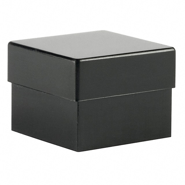 AT456A CAP ROCKER RECTANGULAR BLACK