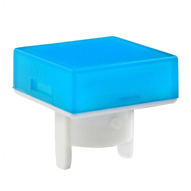 AT485GG CAP PUSHBUTTON SQUARE BLUE