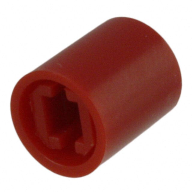 ACC-C17-3 CAP PUSHBUTTON ROUND RED