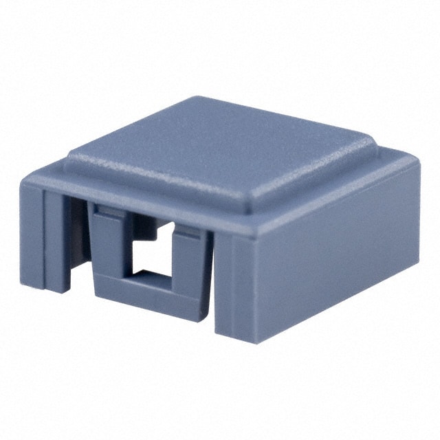 BTNK1070 CAP TACTILE SQUARE BLUE/GRAY