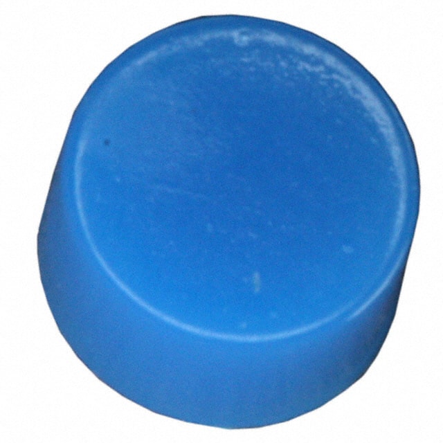 140000481407 CAP PUSHBUTTON ROUND BLUE
