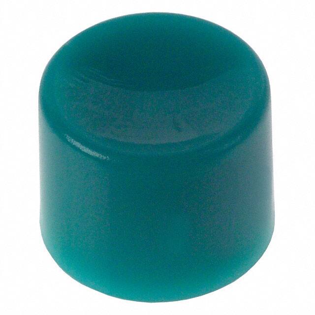 140000481424 CAP PUSHBUTTON ROUND GREEN
