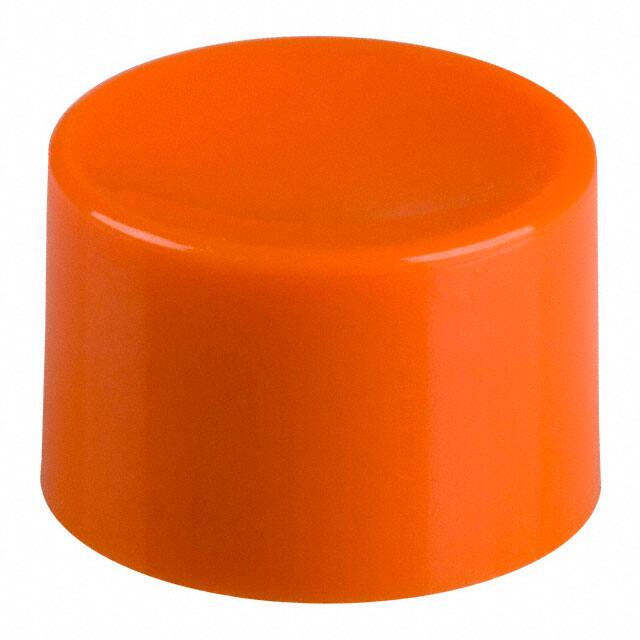 140000480094 CAP PUSHBUTTON ROUND ORANGE