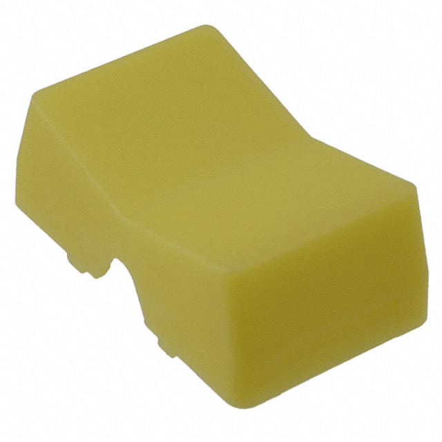 AML54-F10Y CAP ROCKER RECTANGULAR YELLOW
