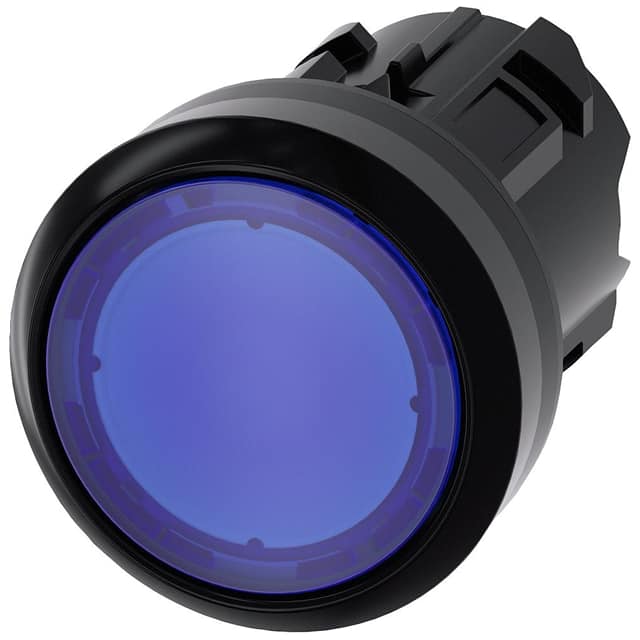 3SU10010AB500AA0 ILLUMINATED PUSHBUTTON, MOM, BLU