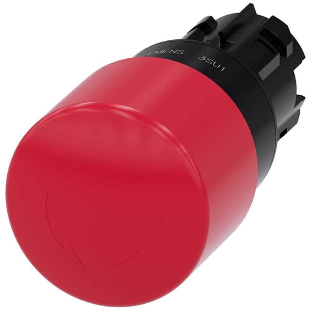 3SU10001GB200AA0 EMERG-STOP, TWIST RELEASE RED MH