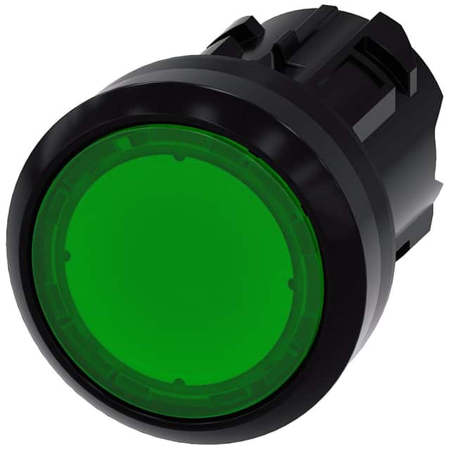 3SU10010AA400AA0 ILLUMINATED PUSHBUTTON, MTND, GR