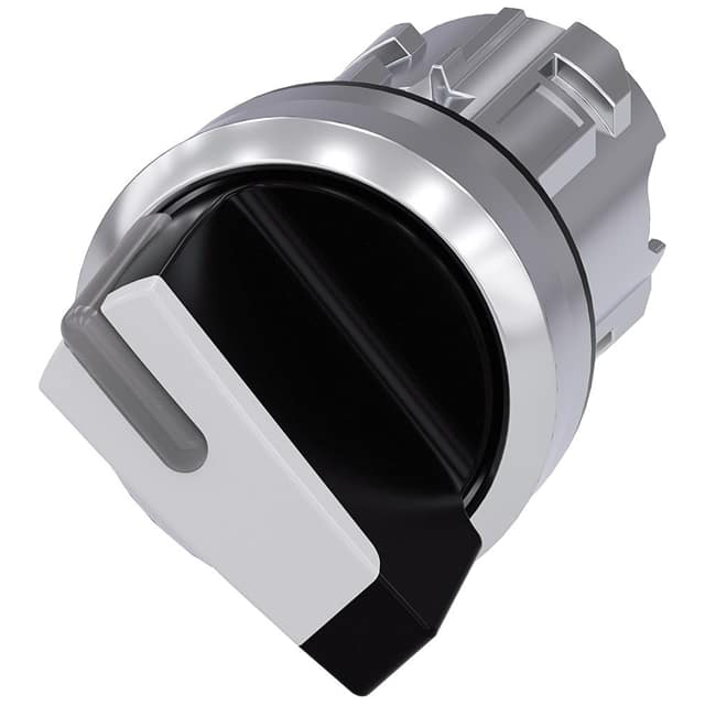 3SU10522BF600AA0 SEL SW, 2POS, MTND, SHORT HANDLE