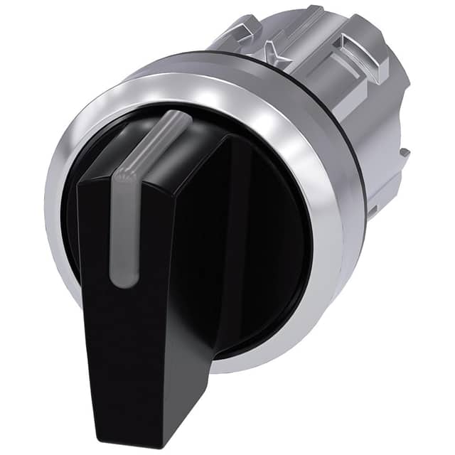 3SU10522BN100AA0 SELECTOR SWITCH. I-O<II. BLACK