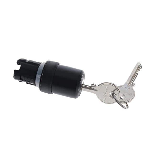 3SU10005BF110AA0 KEY SW, 2POS, MTND, KEY REMOVAL