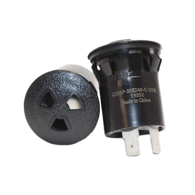 CI35P-30E240-C-10X BUZZER PIEZO 12V 35.2MM PNL MNT