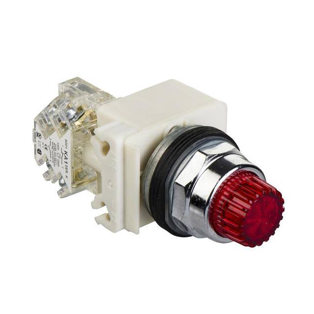 9001K2L35LRRH13 PUSH BUTTON 600VAC 10A 30MM T-K