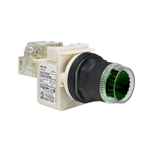 9001SK1L1LGGH13 PUSHBUTTON 600VAC 10AMP 30MM SK