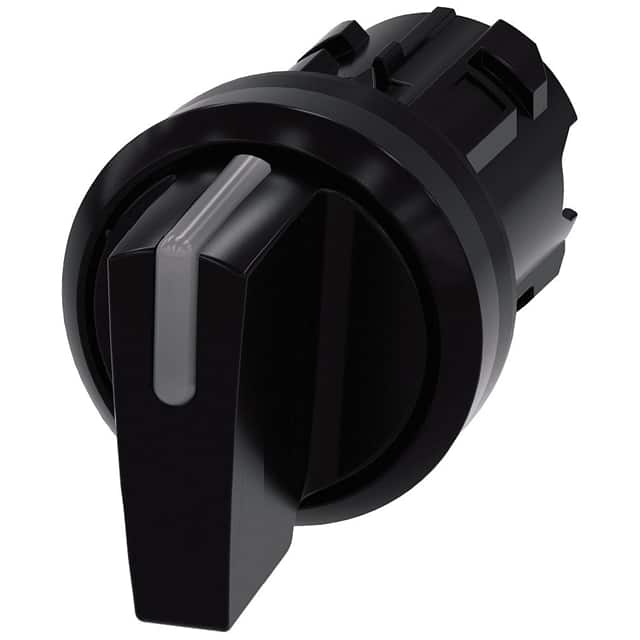 3SU10022BN100AA0 SELECTOR SWITCH. I-O<II. BLACK