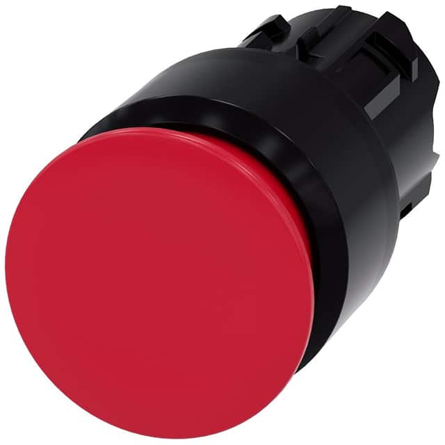 3SU10001AA200AA0 PUSHBUTTON, PUSH PULL RED, MH CA