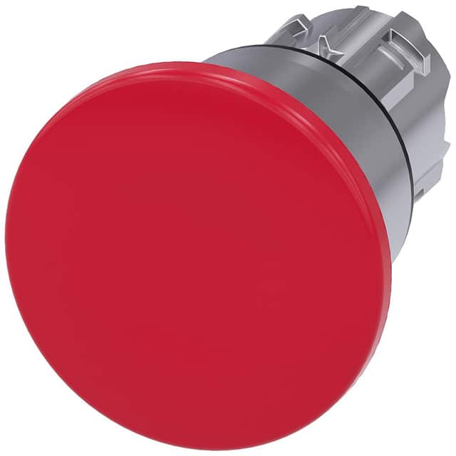 3SU10501BA200AA0 PUSHBUTTON, PUSH PULL RED, MH CA