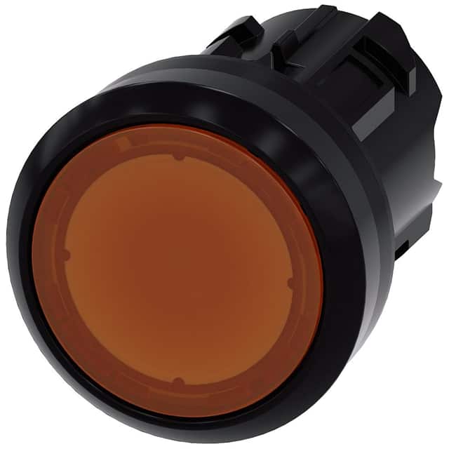 3SU10010AB000AA0 ILLUMINATED PUSHBUTTON, MOM, AMB