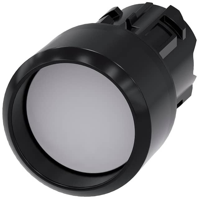 3SU10000CB600AA0 PUSHBUTTON, MOM, WHT, RAISED