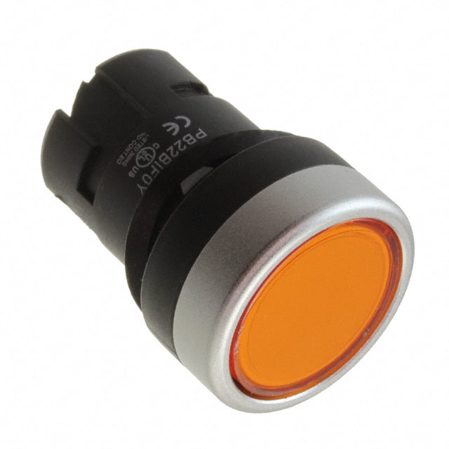 PB22BIF0Y SW PB LIT YELLOW SPRING RTRN
