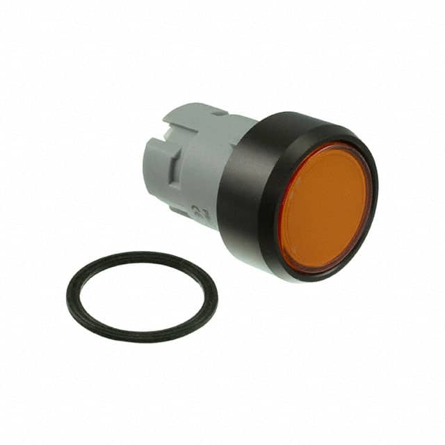 PB22SIF0Y SW LIT PB YEL SPRING RTRN