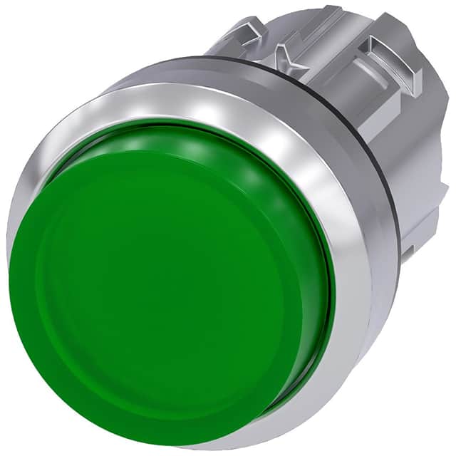 3SU10510BB400AA0 ILLUMINATED PUSHBUTTON, MOM, GRN