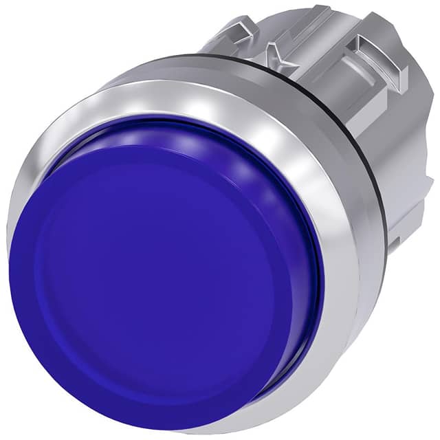3SU10510BB500AA0 ILLUMINATED PUSHBUTTON, MOM, BLU