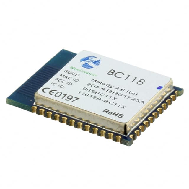 BC118_1103394 RF TXRX MOD BLUETOOTH CHIP SMD