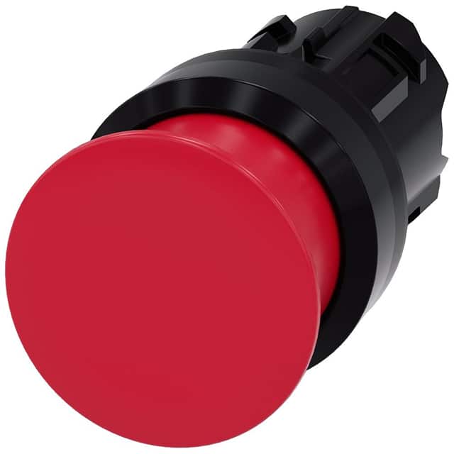 A6X30137059 MUSHROOM PUSHBUTTON. 30MM. RED