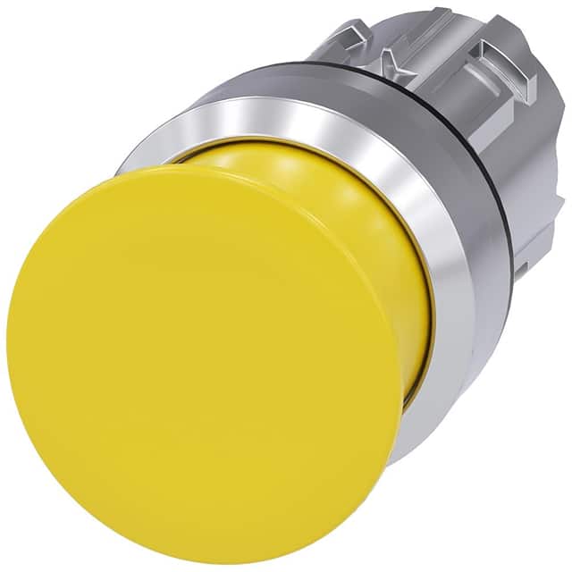 A6X30138908 MUSHROOM PUSHBUTTON. 30MM. YELLO