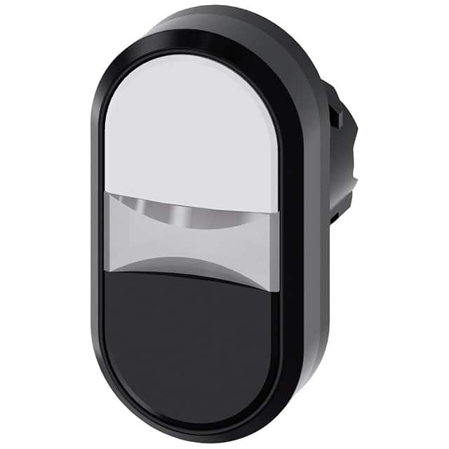 A6X30136500 TWIN PUSHBUTTON. WHITE. BLACK