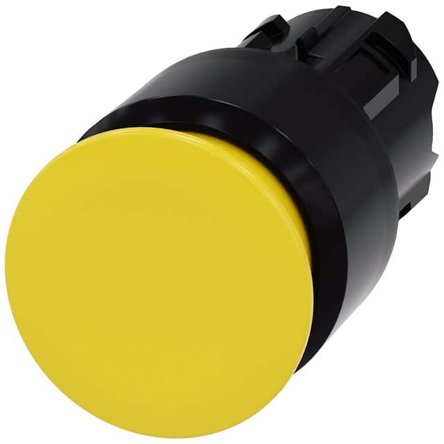 A6X30136652 MUSHROOM PUSHBUTTON. 30MM. YELLO