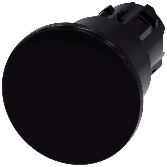 A6X30137066 MUSHROOM PUSHBUTTON. 40MM. BLACK