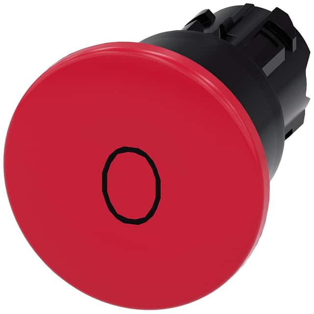 A6X30137073 MUSHROOM PUSHBUTTON. 40MM. RED