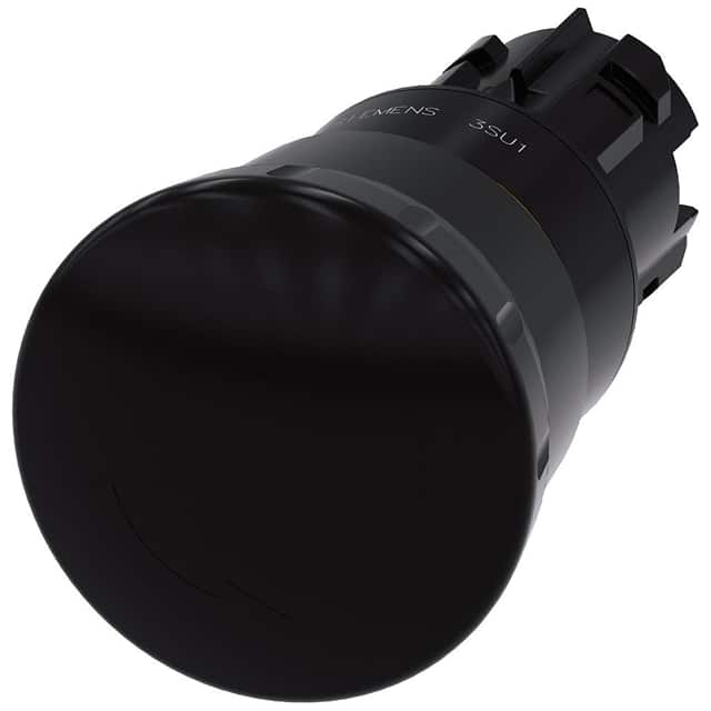 A6X30136083 MUSHROOM PUSHBUTTON. 40MM. BLACK
