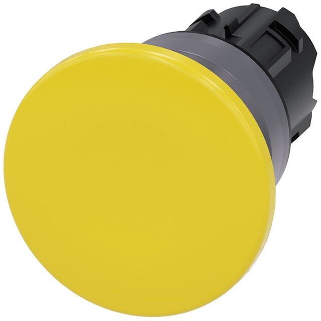 A6X30137796 MUSHROOM PUSHBUTTON. 40MM. YELLO