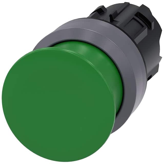 A6X30137768 MUSHROOM PUSHBUTTON. 30MM. GREEN