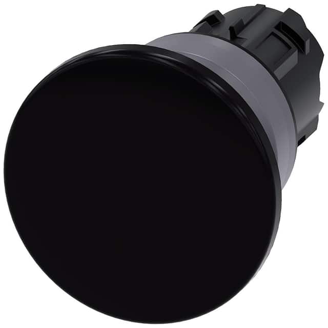 A6X30137787 MUSHROOM PUSHBUTTON. 40MM. BLACK