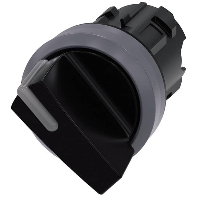 3SU10322BC100AA0 SELECTOR SWITCH. O<I. BLACK