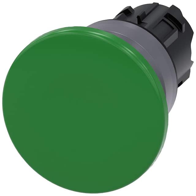 A6X30138839 MUSHROOM PUSHBUTTON. 40MM. GREEN