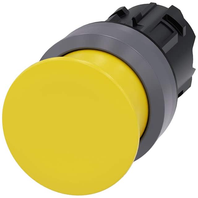 A6X30137759 MUSHROOM PUSHBUTTON. 30MM. YELLO