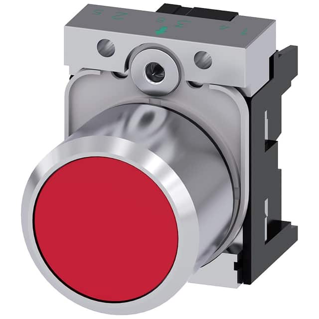 A6X30143907 PUSHBUTTON. RED. EXTENDED STROKE