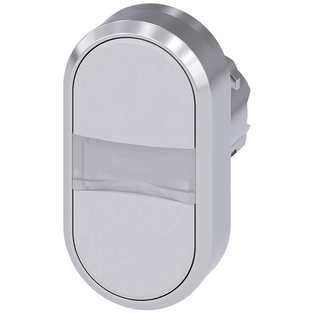 3SU10503AB660AA0 TWIN BUTTON, MOM, WHITE/WHITE