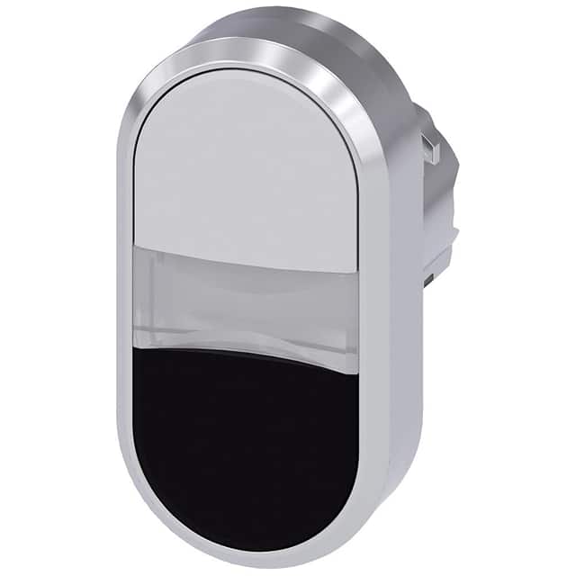 A6X30140792 TWIN PUSHBUTTON. WHITE. BLACK