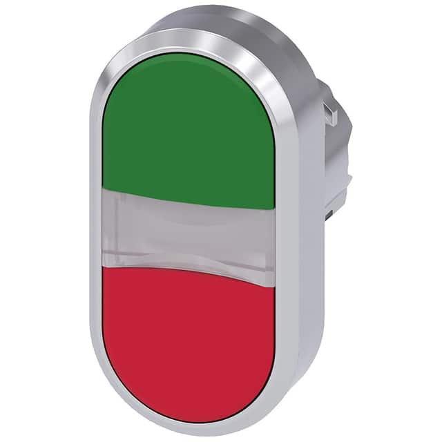 3SU10503AB420AA0 TWIN BUTTON, MOM, GREEN/RED