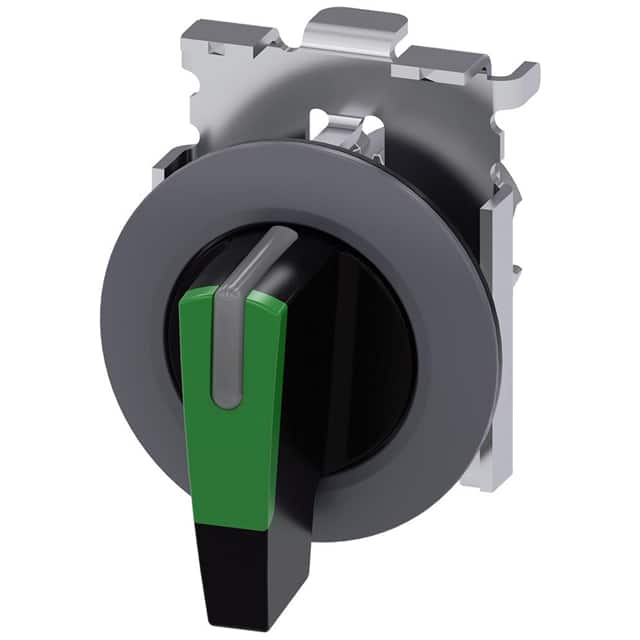 A6X30140332 SELECTOR SWITCH. I-O-II. GREEN