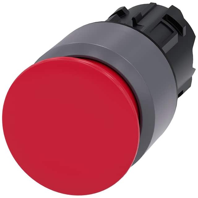A6X30137744 MUSHROOM PUSHBUTTON. 30MM. RED