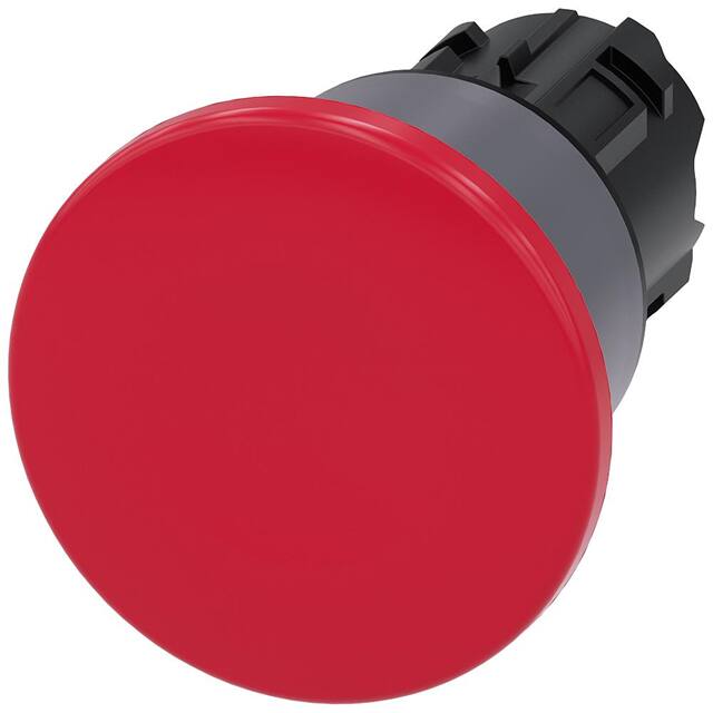 A6X30137777 MUSHROOM PUSHBUTTON. 40MM. RED